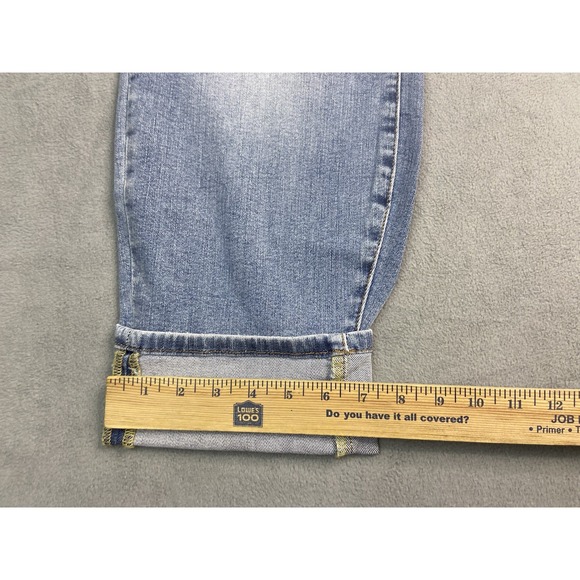 Judy Blue Jeans‎ Womens 24W Blue High Waist Boyfriend Stretch Cuff Denim JB88337 - Picture 12 of 14